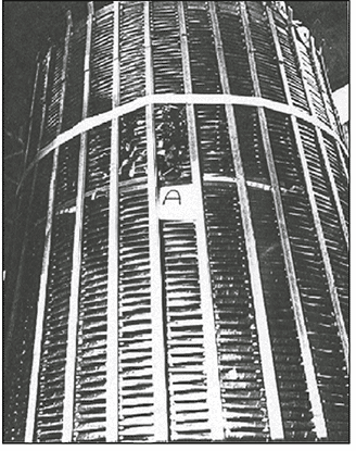 фаза А обмотки НН трансформатора типа ТДЦ-250000/220