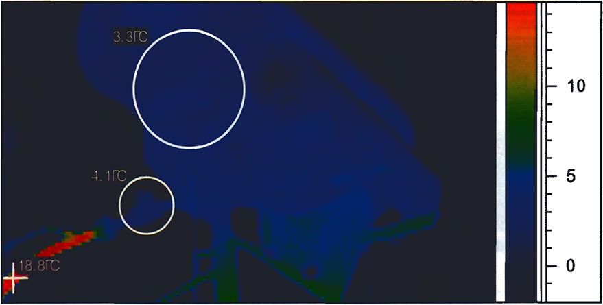 отсутствует сообщение между баком и расширителем реактора 750 кВ