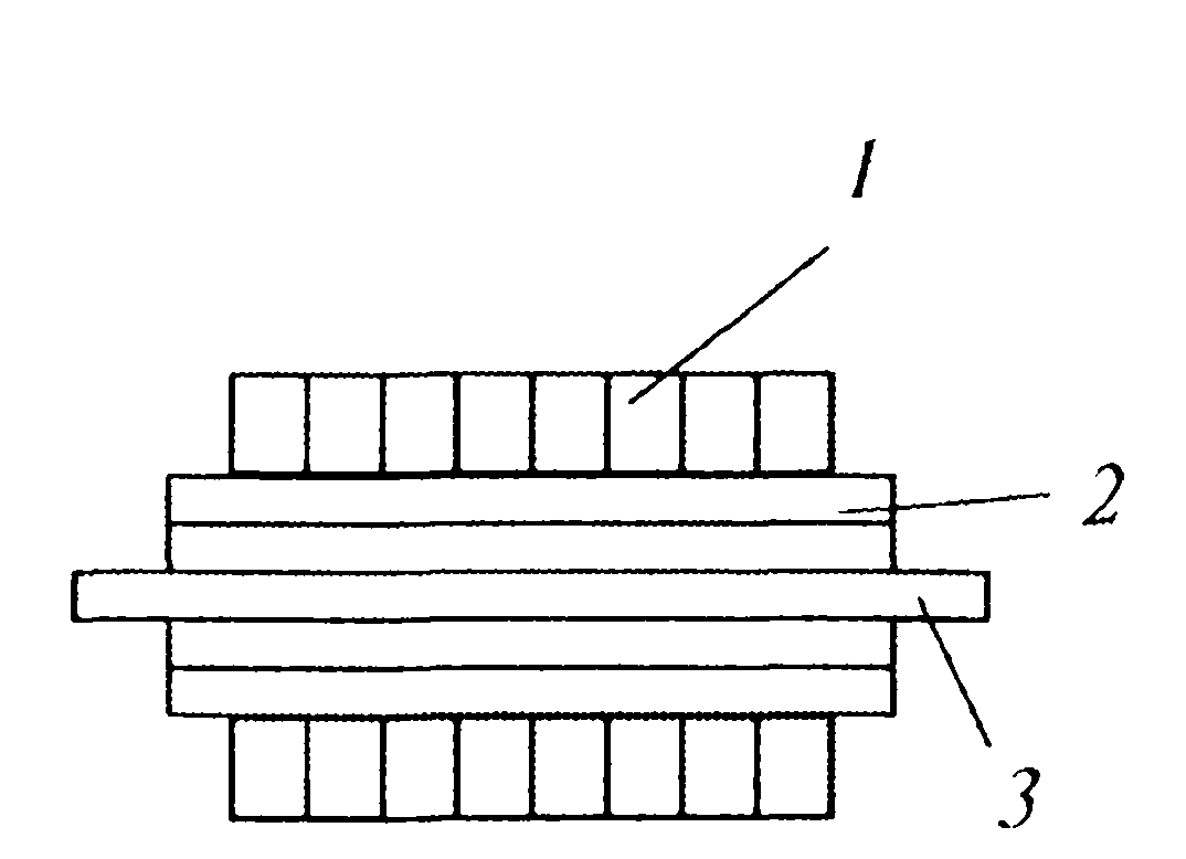 Установка плоской шайбы в изоляции между катушками силового трансформатора
