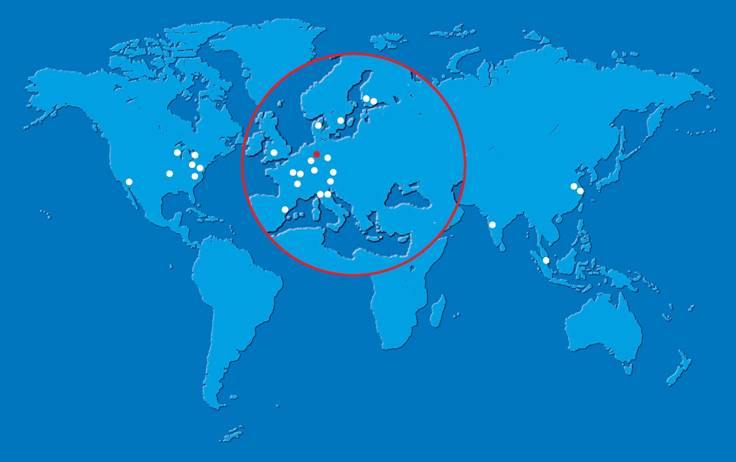карта отделений Rochling Engineering