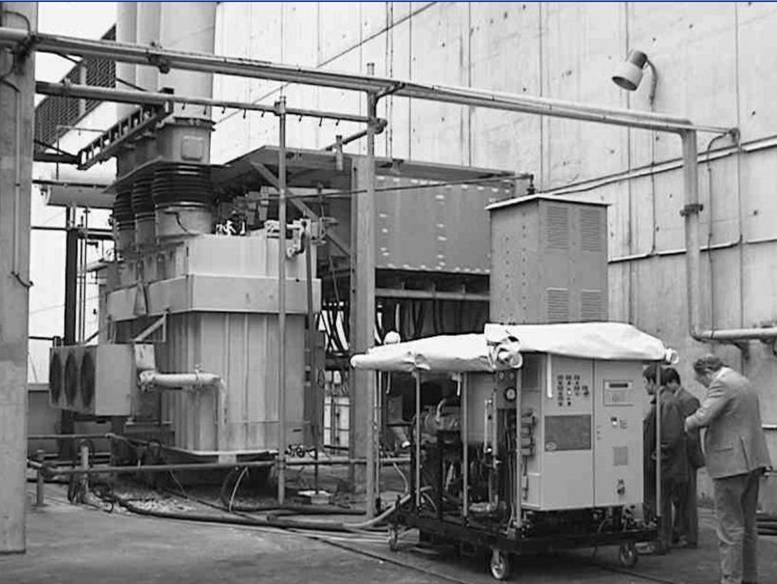 Установка НХР070 в работе