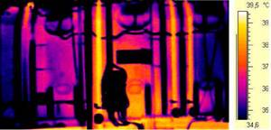 холостой ход термограмма трансформатора