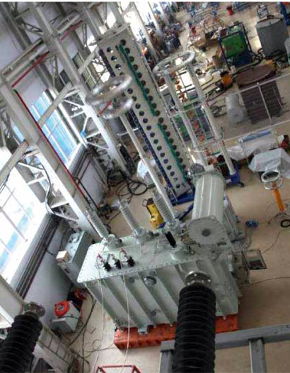 производство современного трансформатора 220 кВ