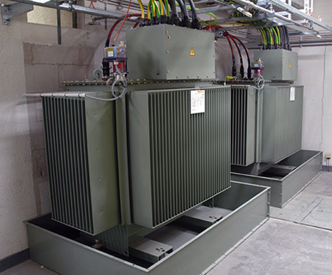 Два трансформатора на 1250 кВА