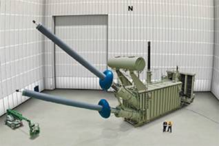 Преобразовательный трансформатор для двухполюсной системы передачи постоянного тока сверхвысокого напряжения