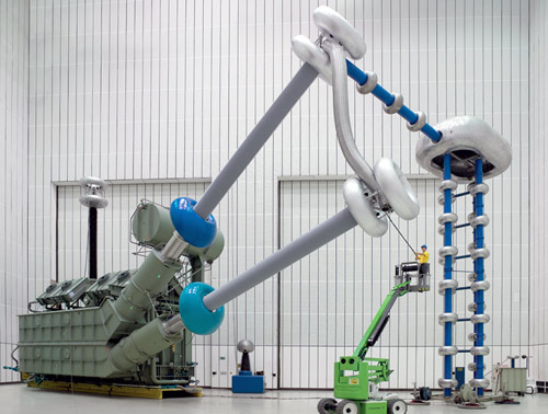 Большой силовой трансформатор высокого напряжения постоянного тока