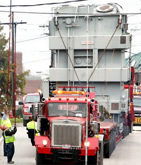 транспортировка трансформатора