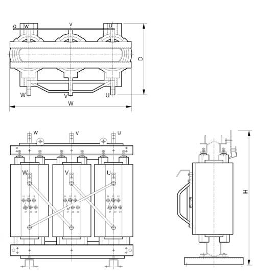 габариты SGC-1000/24