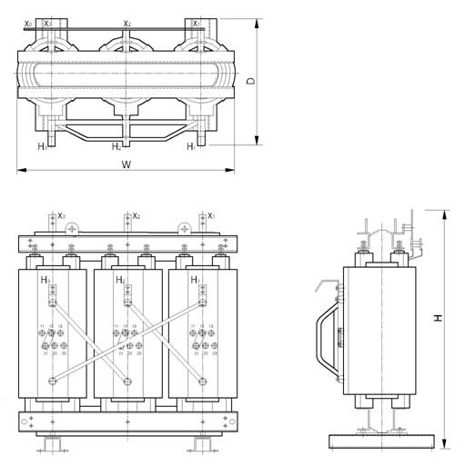 габариты SGCE-2000/15