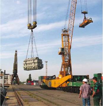 Перевозка трансформатора мощностью 160 МВА