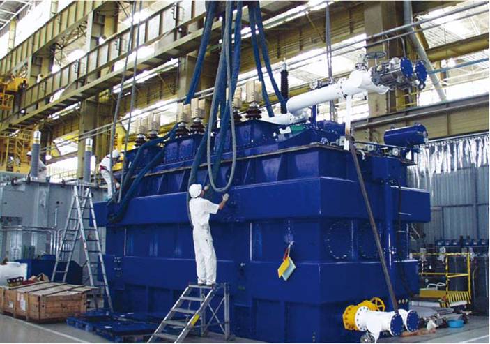 Трансформатор мощностью 340 МВА