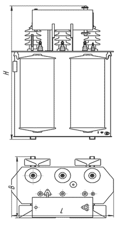 размеры трансформаторов ТМ-35