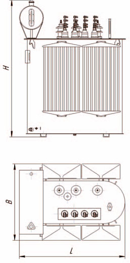 размеры трансформаторов ТМ