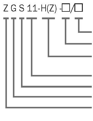 ZGS11-H обозначение