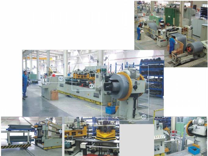 Линия резки листов магнитопровода