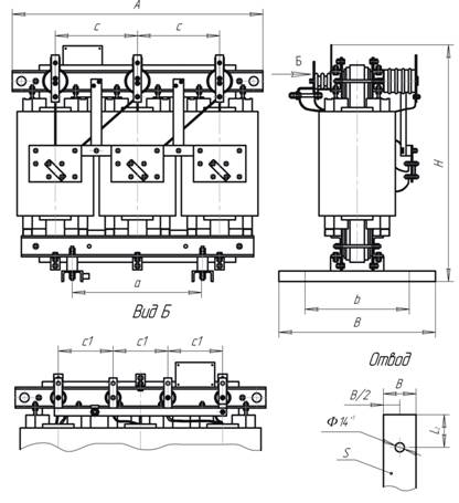ТСН 25-630 габариты