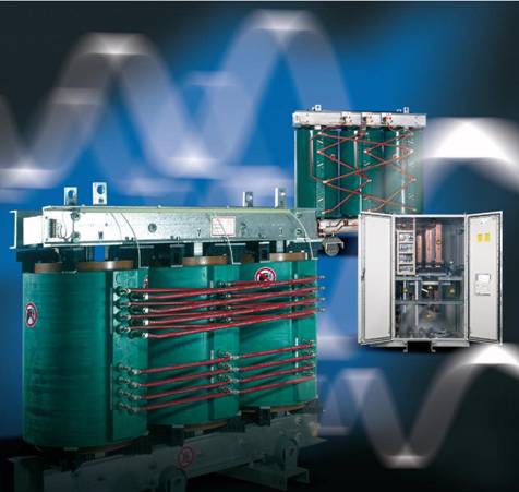 Сухой трансформатор с литой изоляцией