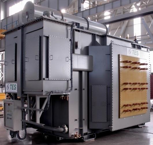 Трехфазный трансформатор для печи 130 МВА