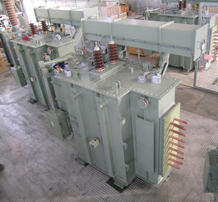 Однофазный трансформатор для печи 10 МВА
