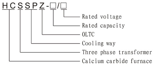 Типовое обозначение трансформатора