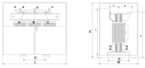 SG(B)10 10 кВ Zhejiang Leren габариты