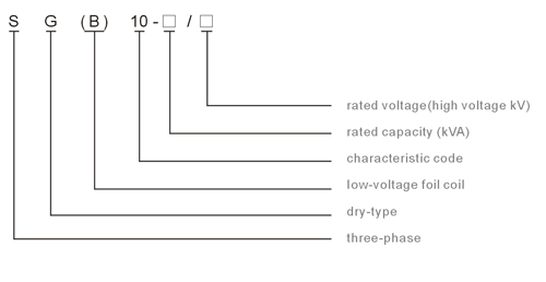 SG(B)10 10 кВ Zhejiang Leren обозначение