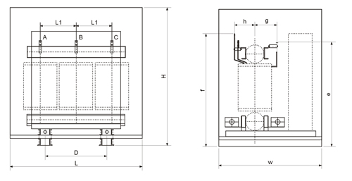 SGZ(B)10 10 кВ Zhejiang Leren габариты