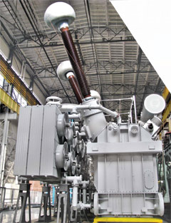 генераторный трансформатор высокого напряжения